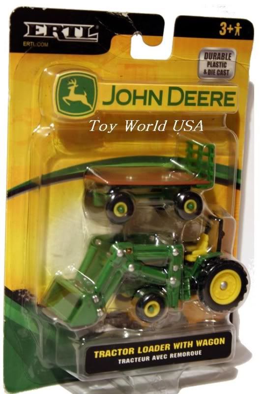 rc john deere tractor with loader